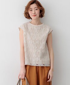 23区 【先行予約】コードエンブロイダリージャージー フレンチスリーブ カットソー