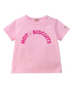 MIKI HOUSE HOT BISCUITS 【70-120cm】ロゴシリーズ 半袖Tシャツ
