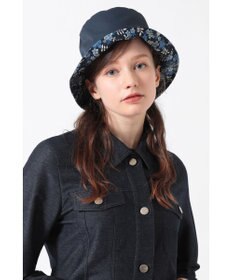 DAKS 【リバティプリント】綿混リバーシブルハット