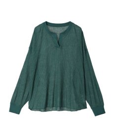 earth music&ecology シアーリブドルマンプルオーバー