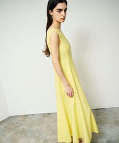 GRACE CONTINENTAL トリアセリネンフレアマキシ