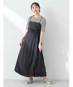 earth music&ecology テックバルーンキャミワンピース