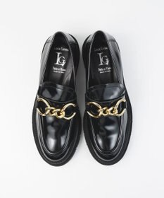 BONTRE 【LucaGrossi/ルカグロッシ】厚底チェーンローファー/H501M-UA