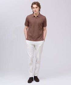 J.PRESS MEN ジャケットインの最適解【接触冷感 / 吸水速乾】【J.PRESS PREMIUM JERSEY】スキッパー ポロシャツ