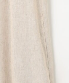 自由区 【カタログ掲載・接触冷感・UVカット・洗える】リネンミックスツィル ワンピース