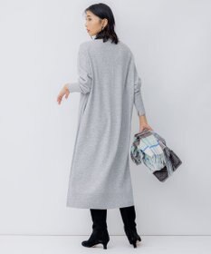 23区 【洗える】ウールカシミヤ ニットワンピース