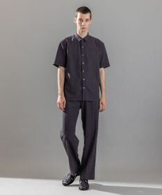 JOSEPH HOMME 【新柄】テクノボイルストレッチ レギュラーカラー半袖シャツ