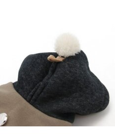 PET PARADISE リサとガスパール モノクロ パーカー 【小型犬】