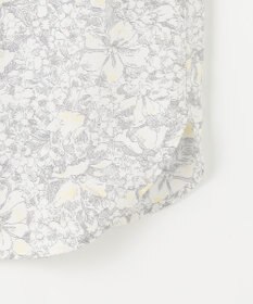 J.PRESS LADIES 【洗える】ポリエチレンスパンブロードフラワープリント ブラウス