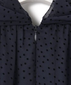 23区 S 【APPLAUDIR】シアードットフロッキー ドレス