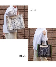 tsumori chisato CARRY マーメイドルーム トートバッグ　Lサイズ