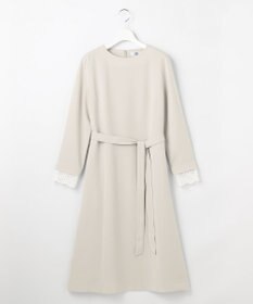 J.PRESS LADIES S 【人気定番素材・セットアップ対応】セラテリーダブルクロス ワンピース