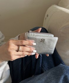 russet ミニモノグラムプレートハーフウォレット(SO-421)