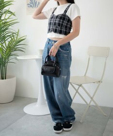 WEGO ジップビスチェ