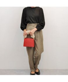 UNBILLION cachecache スパイラルエコファーハンドルスクエアミニショルダー