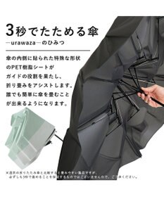 MOONBAT 【遮光100％/３秒で折りたためる日傘】晴雨兼用 折りたたみ傘 ウラワザ バイカラー
