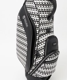 23区GOLF 【UNISEX】フラッグ総柄キャディバッグ　他と被らないデザイン