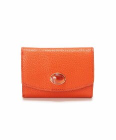 TOPKAPI 【TOPKAPI】gemdrops ジェムドロップ ミニエンボスレザー 天然石 三つ折り 財布