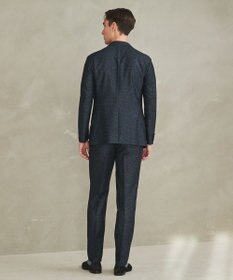 GOTAIRIKU 新素材セットアップ【通気性抜群/洗える/シワになりにくい】カラミプリントストレッチセットアップ パンツ