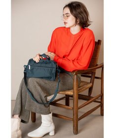 LeSportsac MINI DUFFEL CROSSBODY/ミッドナイトグリーン