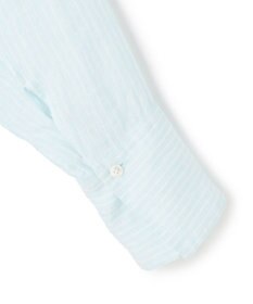 23区 【先行予約】LIBECOリネン ポケット刺繍 クロップドシャツ