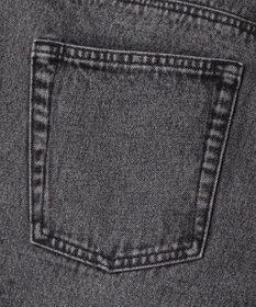 WEGO 【ユニセックス着用ITEM/SMLサイズ展開】デニムルーズフレアパンツ