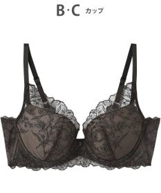 AMPHI ブラジャー ふっくらまる胸キープ 脇高設計 背中をスムージング Gカップまで対応 大きいサイズ 【Hold Day Bra ホールドデイブラ】 ブラ BYJ382 アンフィ／ワコール