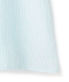 23区 【先行予約】LIBECOリネン ポケット刺繍 クロップドシャツ