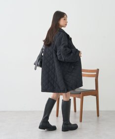 earth music&ecology キルティングバルーンコート