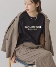 AMERICAN HOLIC SILVERプリント半袖Tシャツ