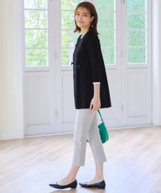 Tiaclasse L 【洗える】リボンニットチュニック