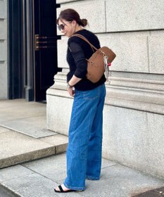 LA BAGAGERIE 【インスタグラマー Chiyoさん×LA BAGAGERIE】スクエアボストン