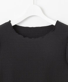 Feroux 【洗える】レーシージャガード カットソー