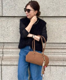 LA BAGAGERIE 【インスタグラマー Chiyoさん×LA BAGAGERIE】スクエアボストン