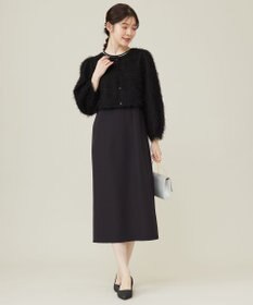 ANY SIS 【洗える】カットジャカード 羽織