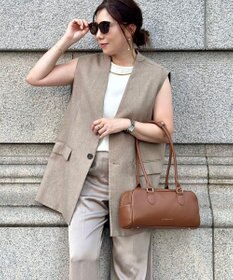 LA BAGAGERIE 【インスタグラマー Chiyoさん×LA BAGAGERIE】スクエアボストン