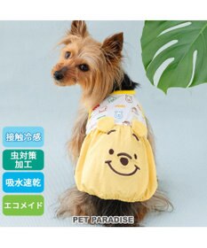 PET PARADISE ディズニー くまのプーさん エコメイド タンクトップ 《お顔》 小型犬