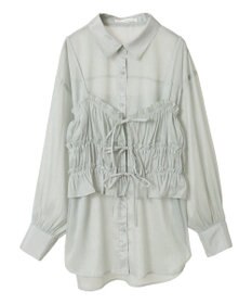 Green Parks ・ＥＬＥＮＣＡＲＥ　ＤＵＥ　シアービスチェ付シャツ