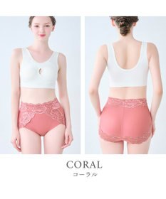 BRADELIS New York 【BRADELIS NewYork peace】おしりPラインヒップラップショーツ25 綿混で快適 程よい補正力でヒップアップ ふかめ お腹スッキリ