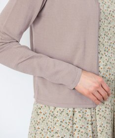 Tiaclasse 【洗える】長袖サマーニットカーディガン