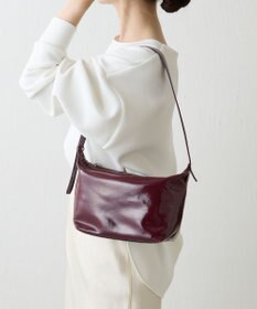 russet エナメルワンショルダーバッグ(CE-1635)
