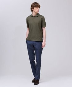 J.PRESS MEN ジャケットインの最適解【接触冷感 / 吸水速乾】【J.PRESS PREMIUM JERSEY】スキッパー ポロシャツ