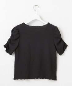 Feroux 【洗える】レーシージャガード カットソー