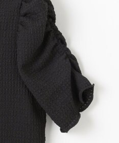 Feroux 【洗える】レーシージャガード カットソー