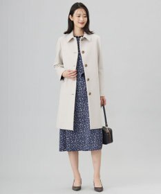 J.PRESS LADIES ショートビーバー ステンカラー コート