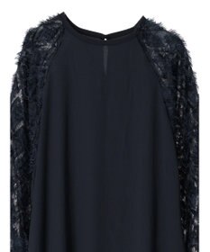 CRAFT STANDARD BOUTIQUE 袖ジャガードラグランワンピース