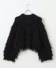 #Newans リボンヤーンニットカーディガン