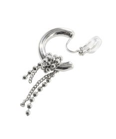 YECCA VECCA チェーンフリンジイヤリング