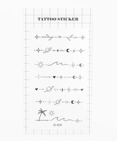 WEGO セットタトゥーシールB