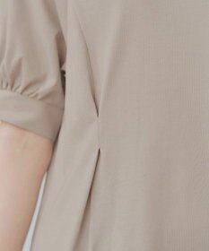 Tiaclasse 【おのののかさん着用】「サマケア」パフスリーブAラインワンピース